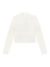 Rier Walker Buttoned Jacket In White
