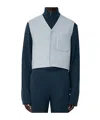 Rier Patch-pocket V-neck Gilet In Gray
