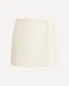 Rier Walker Mini Skirt In White