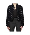 Rier Walker Wool Casual Jacket In Black