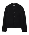 Rier Long-sleeved Wool Casual Jacket In Black