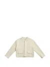 Rier Walker Casual Jacket In White
