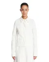Rier White Cotton Jacket In White