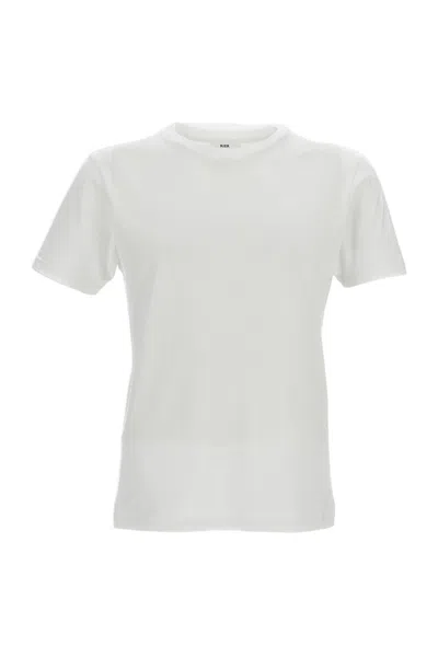 Rier White Fitted Cotton T-shirt