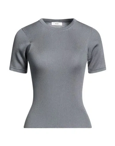 Rier Woman Sweater Grey Size Xs Silk In Gray