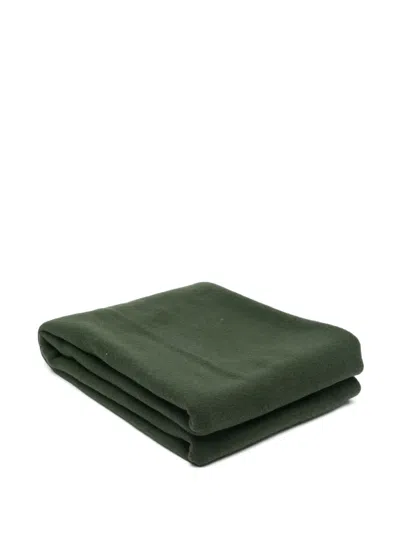 Rier Wool Blanket (200cm X 120cm) In Green