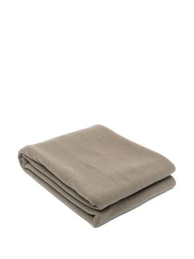 Rier Wool Blanket (200cm X 120cm) In Green
