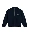 Rier Ssense Exclusive Navy Fleece Jacket In Blue