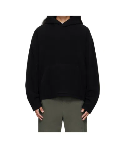 RIER WOOL HOODED SWEATSHIRT