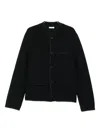 Rier Wool Shirt Jacket In Black
