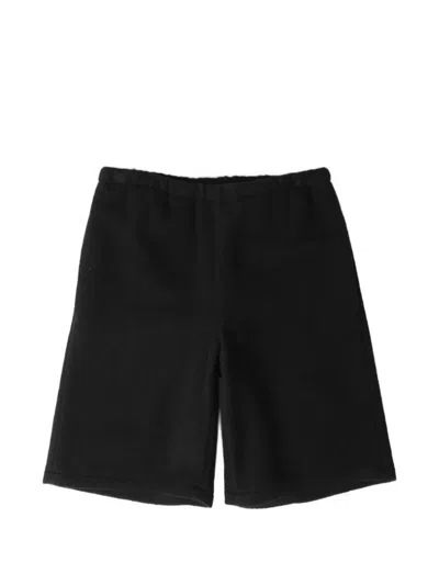 Rier Wool Shorts In Black