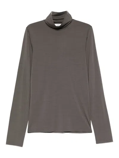 Rier Wool Sweater In Brown