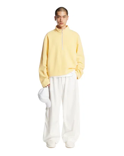 Rier Yellow Wool Fleece Sweater