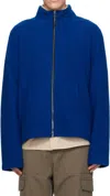 Rier Zip-up Jacket In Blue