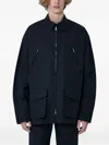 Rier Zip-up Multi-pocket Jacket In Black