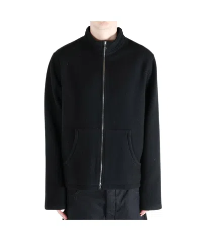 Rier Zip-up Sweatshirt In Black