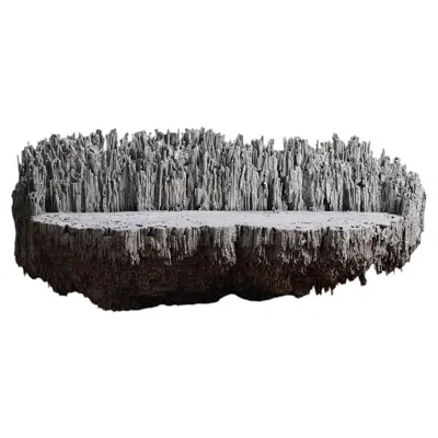 Pre-owned Ries Pasto Shelf Iii, Architectural Designer Shelves, Made In Argentina In Black