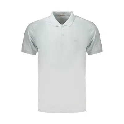 Rifle Azzurro Cotton Men's Polo In Blue