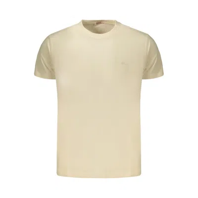 Rifle Beige Cotton Mens T-shirt In Neutral