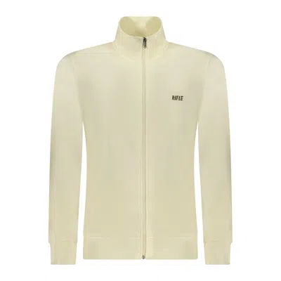 Rifle Bianco Cotton Men Sweatshirt In Neutral