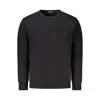 Rifle Black Cotton Men Sweater