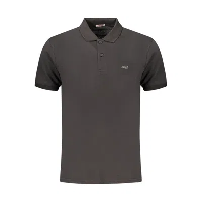 Rifle Black Cotton Polo Shirt