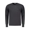 Rifle Black Viscose Men Sweater In Black