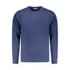 Rifle Blue Cotton Men Sweatshirt In Blue