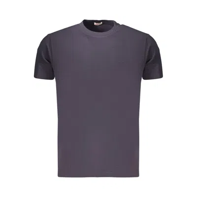 Rifle Blue Cotton Men's T-shirt In Purple