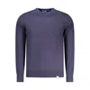 Rifle Blue Polyester Men's Sweater In Blue