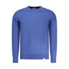 Rifle Blue Polyester Men Sweater In Blue