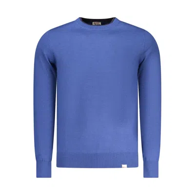 Rifle Blue Polyester Men Sweater