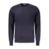 Rifle Blue Viscose Men Sweater