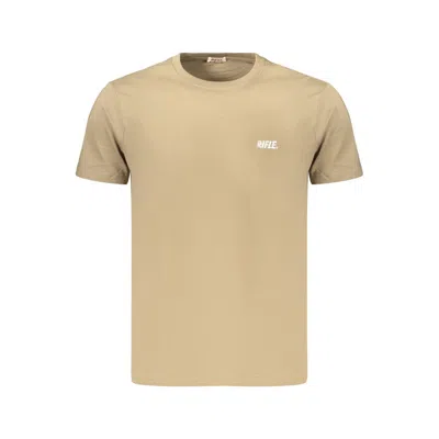 Rifle Brown Cotton T-shirt