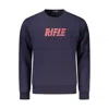 Rifle Blue Cotton Men Sweater In Blue