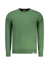 Rifle Verde Polyester Mens Sweater In Animal Print