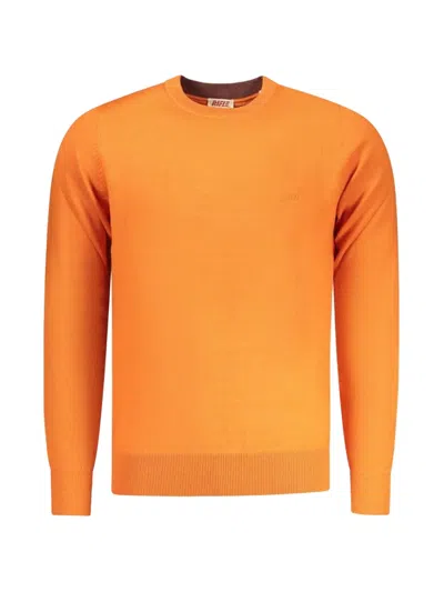 Rifle Fine-knit Sweater In Orange