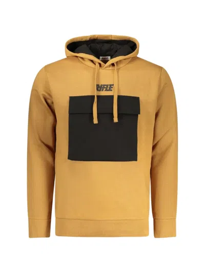 Rifle Flap-pocket Hoodie In Orange