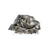Rifle Grigio Polyester Men Scarf