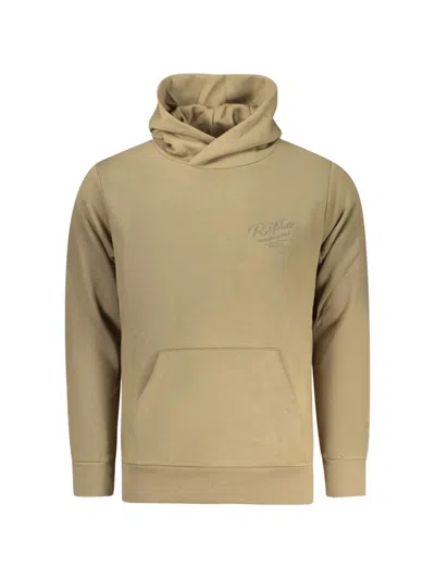 Rifle Logo-embroidered Hoodie In Nude