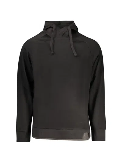 Rifle Logo-patch Raglan-sleeve Hoodie In Brown