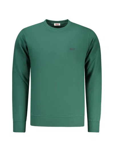 Rifle Logo-print Cotton Sweatshirt In Green