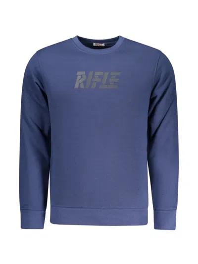 Rifle Logo-print Sweater In Blue