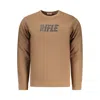 Rifle Marrone Cotton Men Sweatshirt In Brown