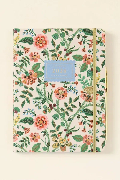 Rifle Paper Co 2026 Gracie 12-month Hardcover Planner & Pen In Multi