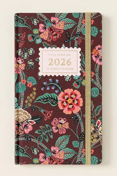 Rifle Paper Co 2026 Gracie 12-month Hardcover Pocket Planner In Multi