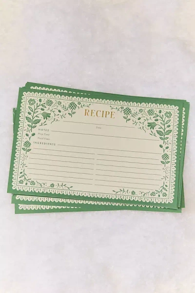 Rifle Paper Co Artichoke Recipe Cards