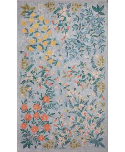 Rifle Paper Co Atelier Ate 06 Rug Collection In Gray