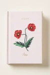 Rifle Paper Co Birth Month Embroidered Mini Hardcover Journal In White