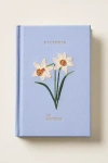Rifle Paper Co Birth Month Embroidered Mini Hardcover Journal In Blue